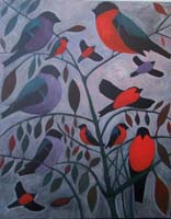 Paul Bloomer. watercolour. Title. - 80 x 100cm