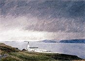 Clare Dalby. Bressay lighthouse. Shetland