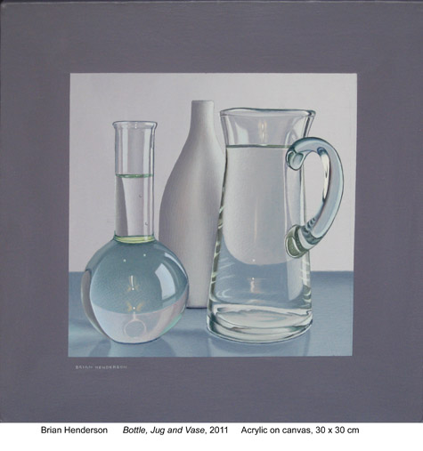 Bottle, jug and vase by Brian Henderson