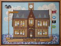 Clown Hall Manifestos 2012 by Mike McDonnell