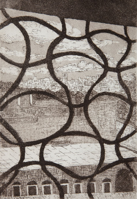 Harem window, Topkapi, Istanbul by Richard Rowland