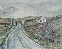 West Burrafirth Road by Joyce Wark