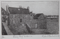 Jimmy Perez’ Lodberrie etching, by Richard Rowland