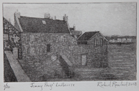 Jimmy Perez Lodberrie etching, by Richard Rowland